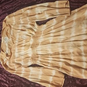 New women long-sleeve dress medium rose